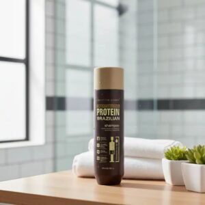 شامبو كيراتين كوين بالبروتين البرازيلي (Keratine Queen Moisturizing Protein Brazilian Shampoo - 250ml)