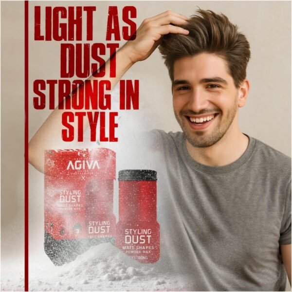 ​Agiva Styling Dust (Exstrong) — بودرة واكس لتثبيت وتحجيم الشعر