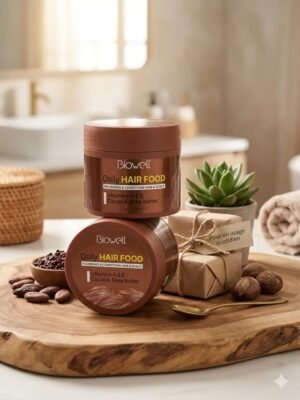 ​Biowell Daily Hair Food — كريم تغذية وترطيب الشعر اليومي