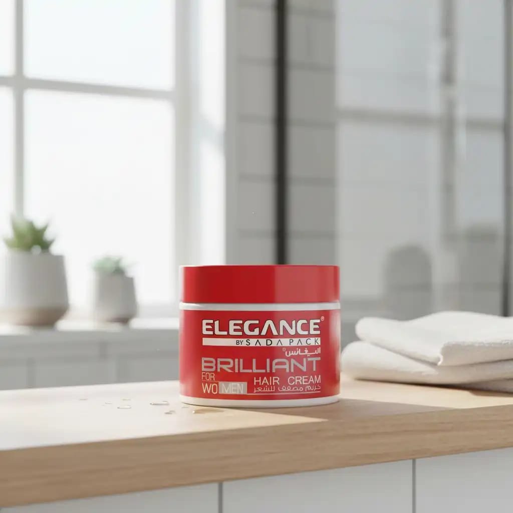 ​Elegance Brilliant Hair Cream — كريم مصفف ومغذي للشعر