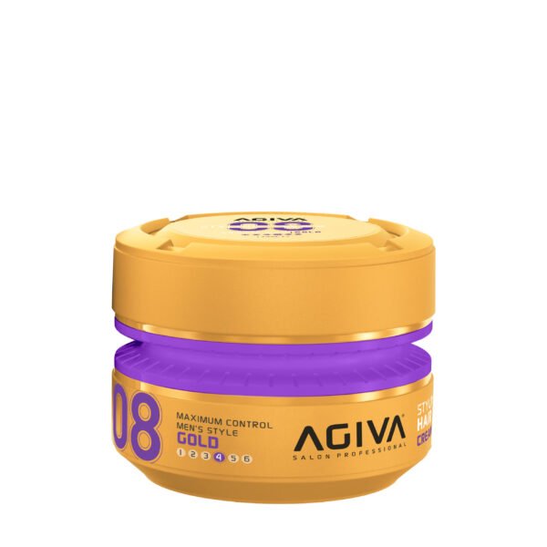 ​Agiva 08 Cream Wax Gold — كريم واكس لتثبيت وتصفيف الشعر