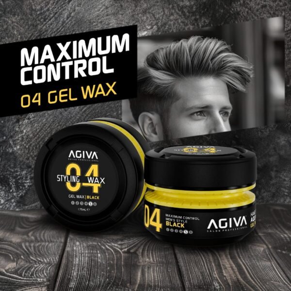 واكس وجيل شعر أجيڤا الاحترافي (Agiva Styling Wax - 175ml)
