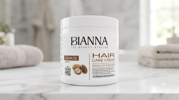 الشامبو (Bianna Shampoo Argan) & ​الماسك / الكريم (Bianna Hair Care Cream Argan)