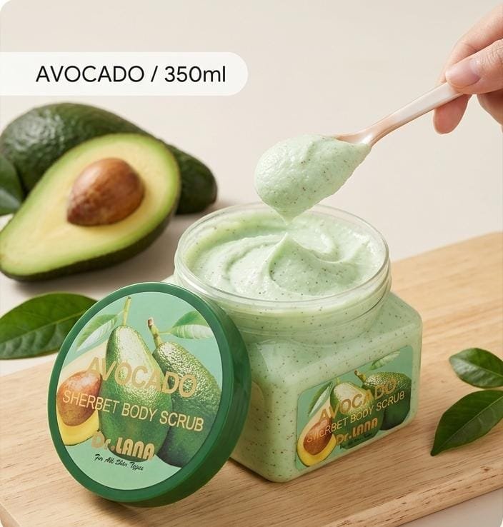 مقشر الجسم(Dr.LANA Sherbet Body Scrub 350ml)