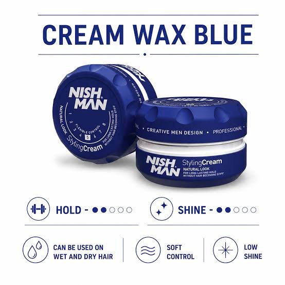 ​NISHMAN Styling Cream - كريم تصفيف الشعر بنظرة طبيعية