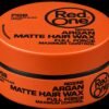 RedOne Argan Matte Hair Wax (Orange)